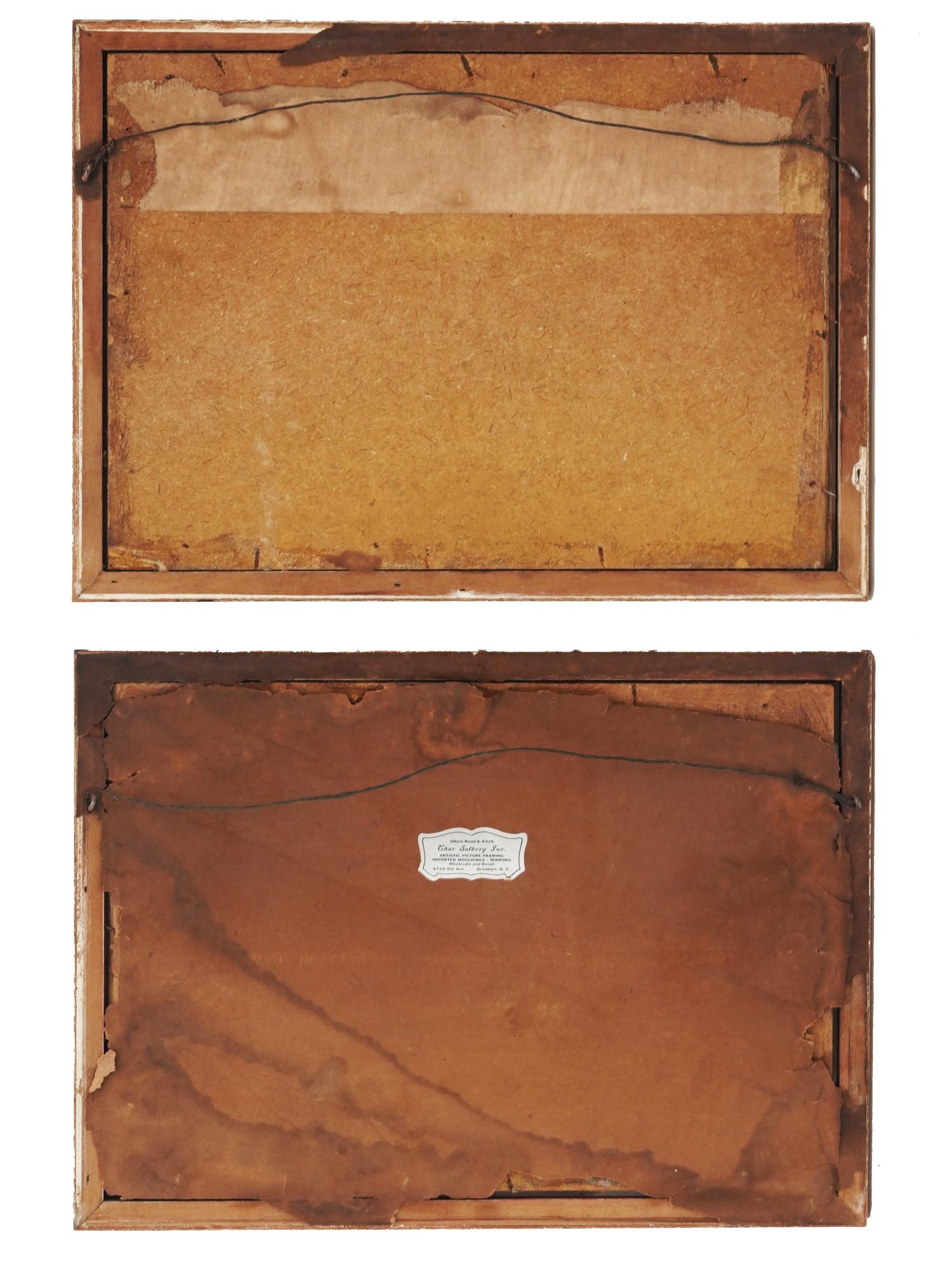 TWO AMERICAN MIXED MEDIA PAINTINGS BY ANDY KANE PIC-3